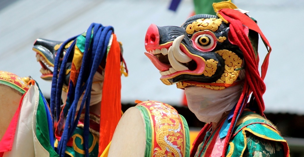 hutan is world renowned for the vibrancy and energy of it's festivals.